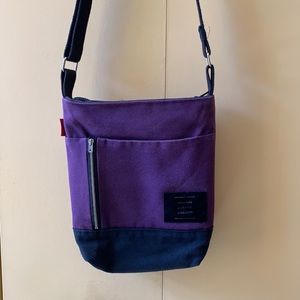 Purple crossbody bag